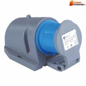 TPLAST 3x16A Duvar Fişi Koruma Kapaklı